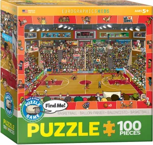 Spot & Find Basketball 100PC