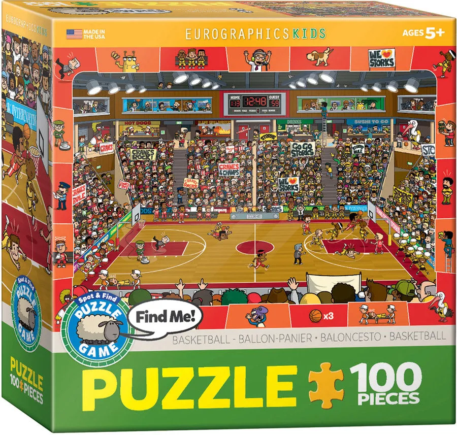 Spot & Find Basketball 100PC