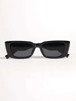 Square Frame Sunglasses - Dark Grey