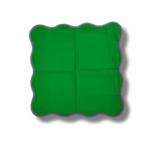 Square Scalloped Cotton Napkins