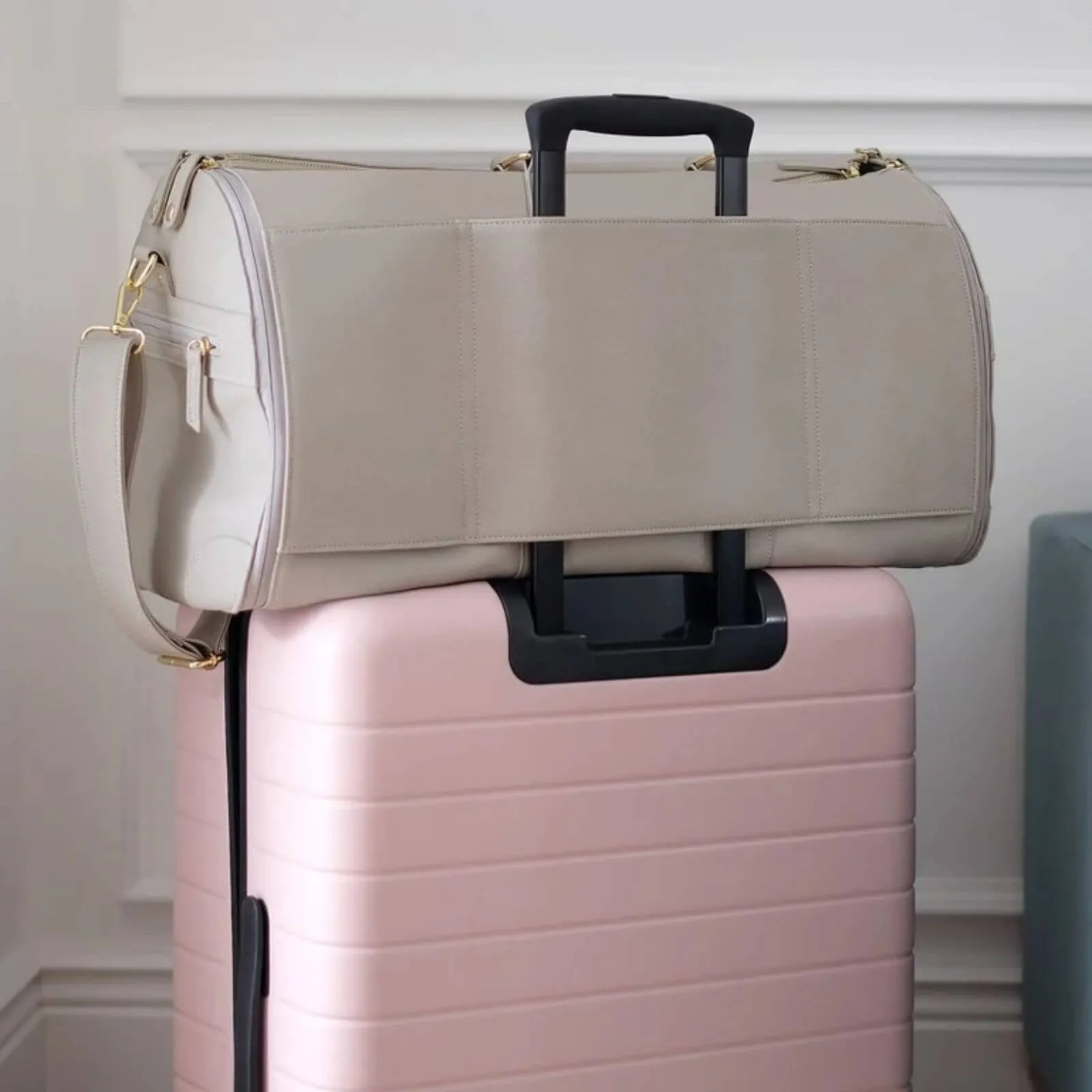 Stackers Garment Weekend Bag - Taupe