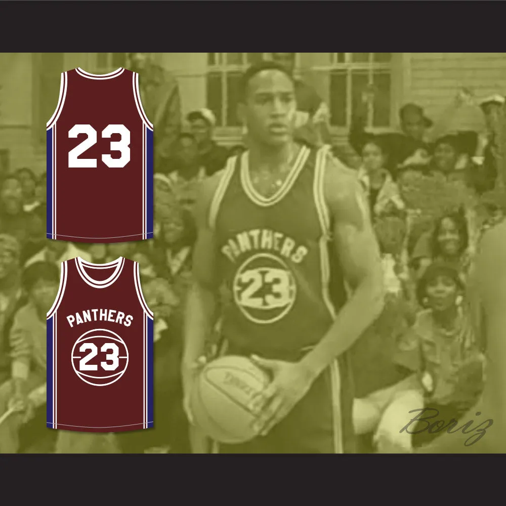 Starnes 23 Panthers High School Basketball Jersey Above The Rim