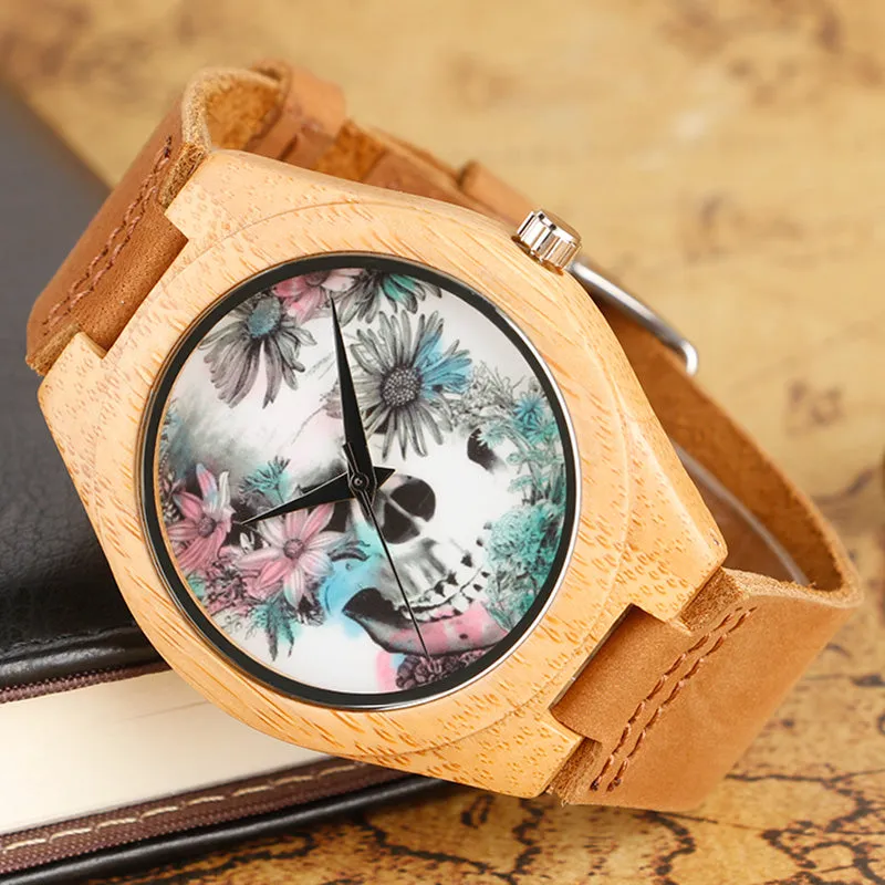 Steampunk Gothic Wooden Quartz