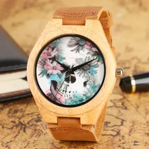 Steampunk Gothic Wooden Quartz