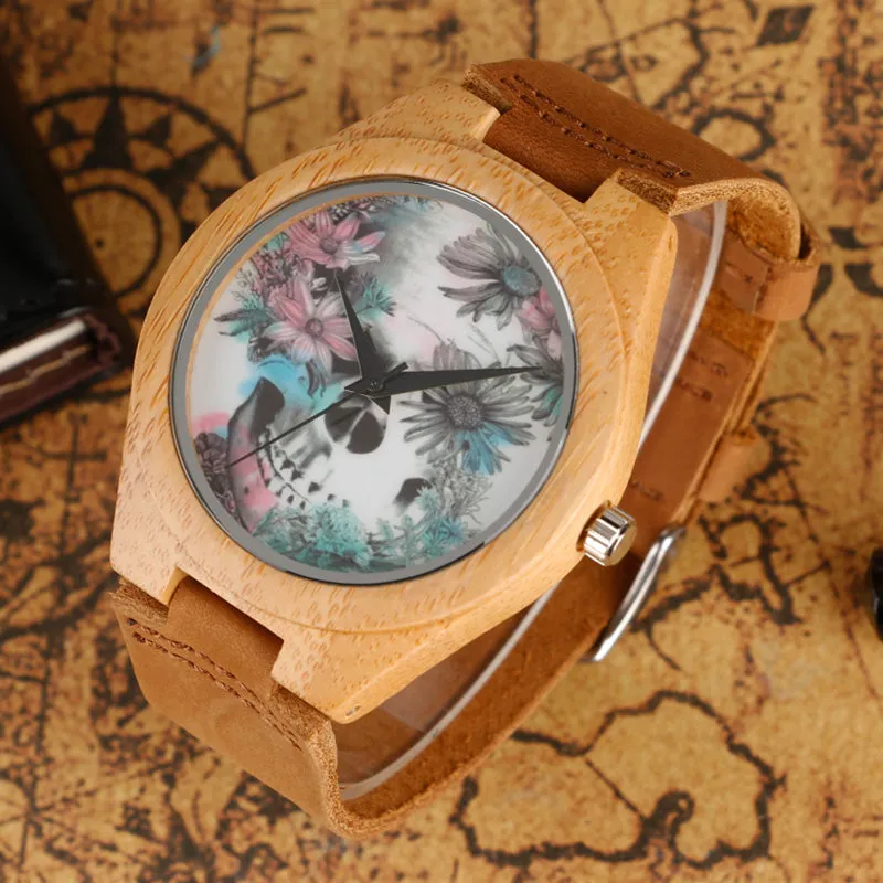 Steampunk Gothic Wooden Quartz