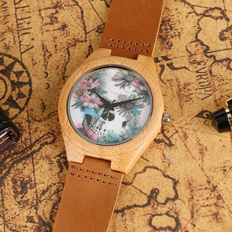 Steampunk Gothic Wooden Quartz