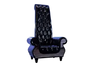 STUDIO 93 THRONE CHAIR - BLACK