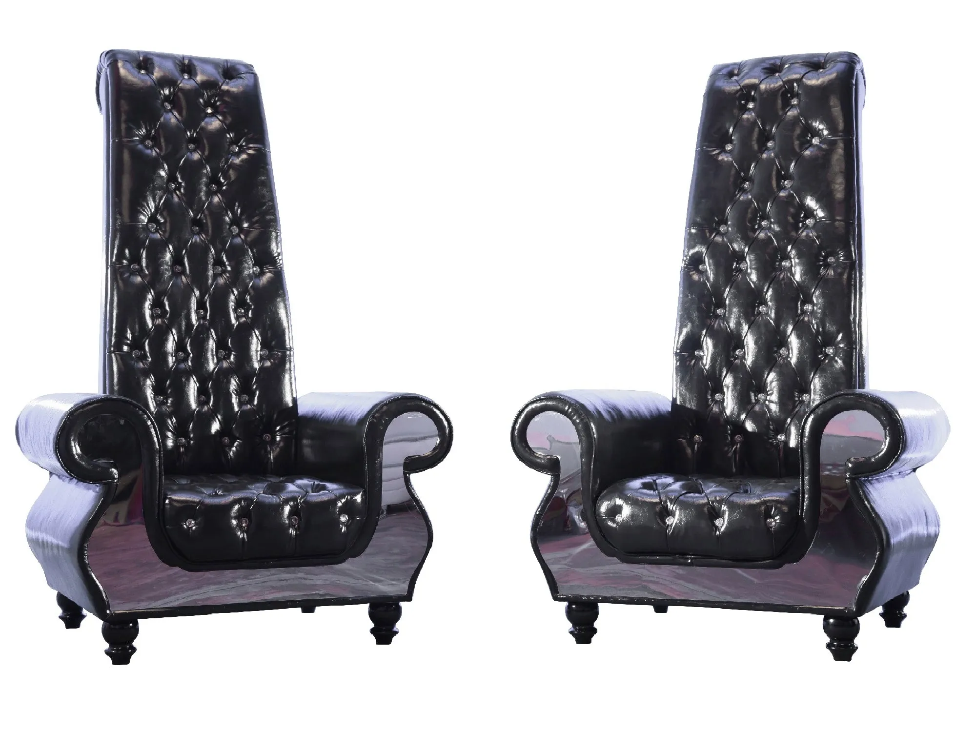STUDIO 93 THRONE CHAIR - BLACK