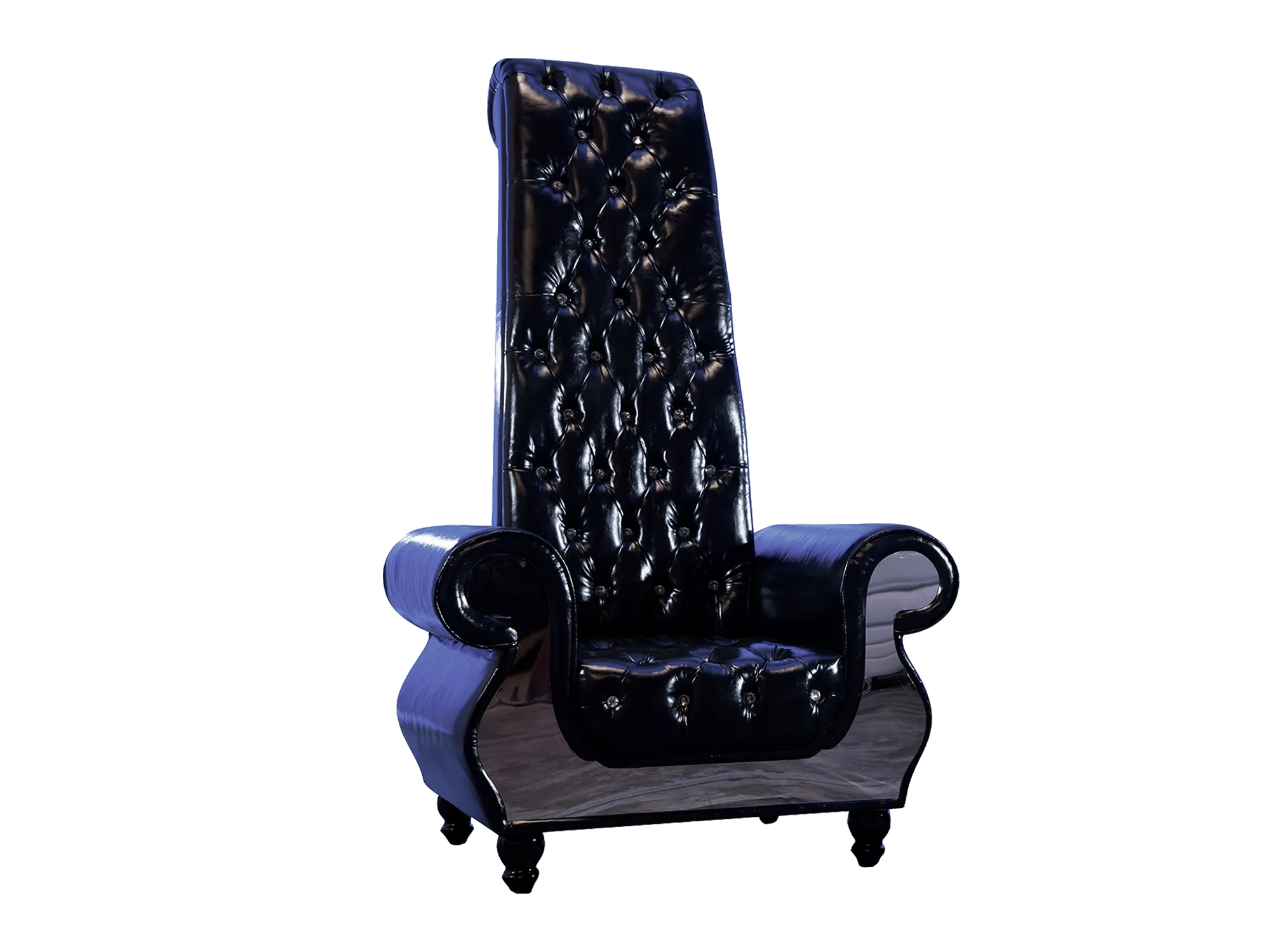 STUDIO 93 THRONE CHAIR - BLACK