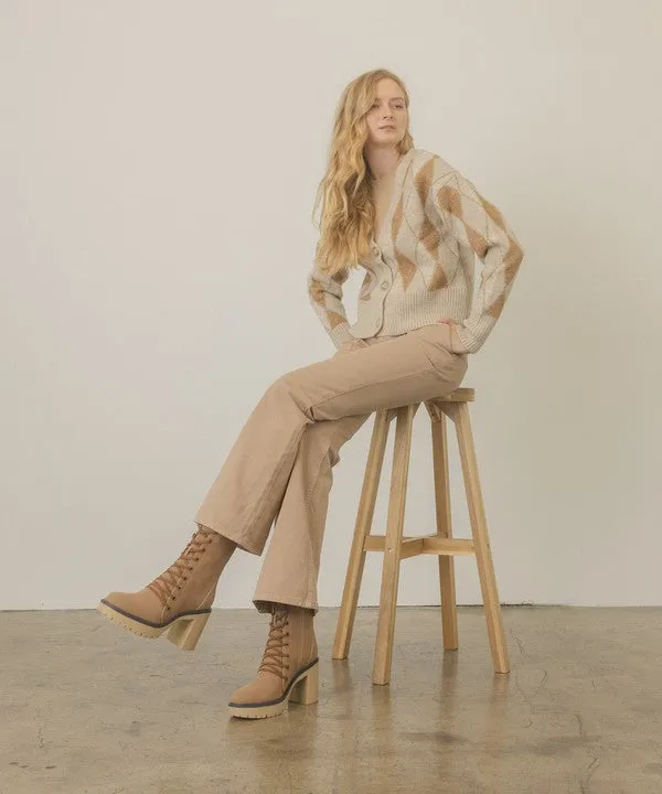 Suede Platform Boots