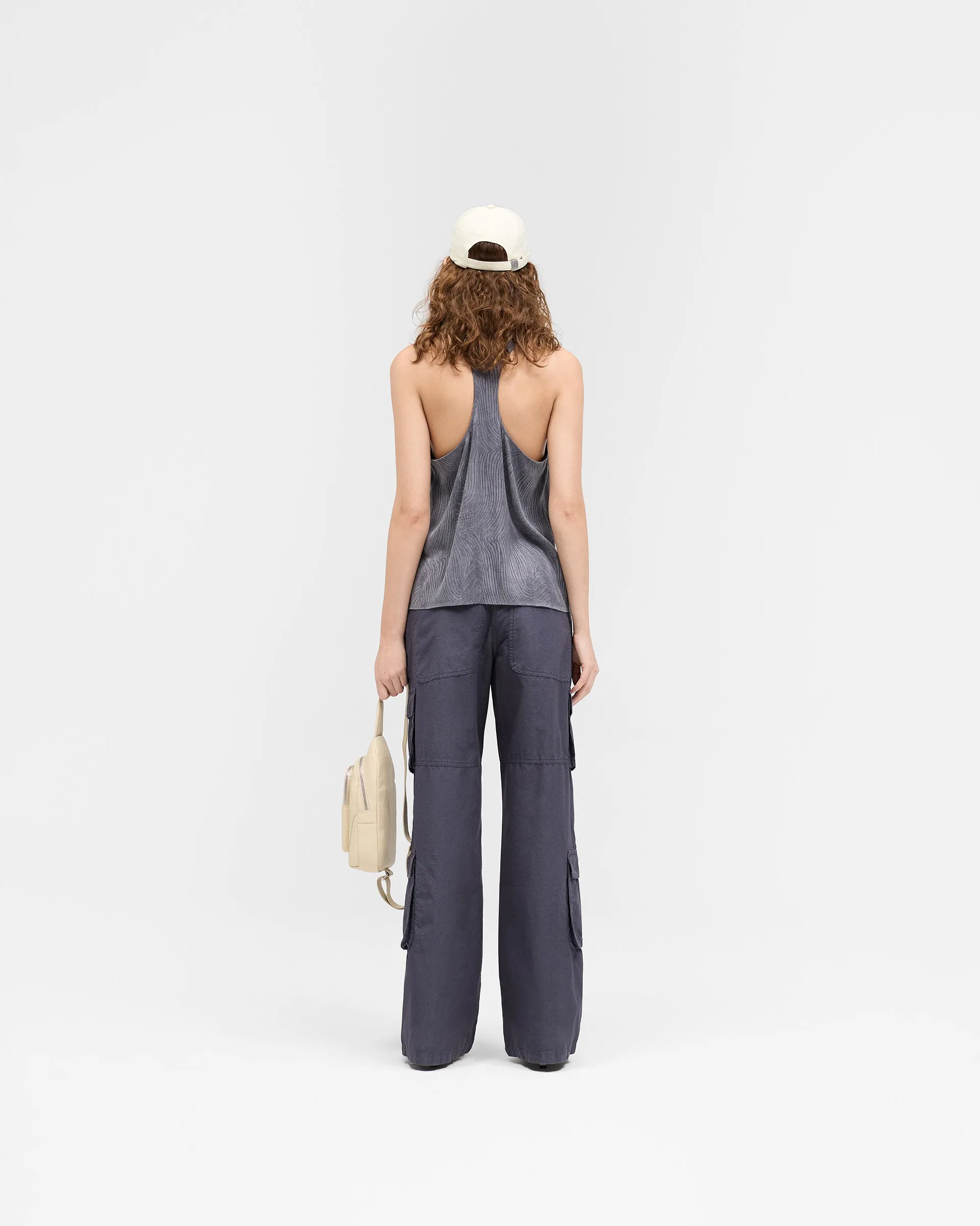 Swirl Top - Jet Black