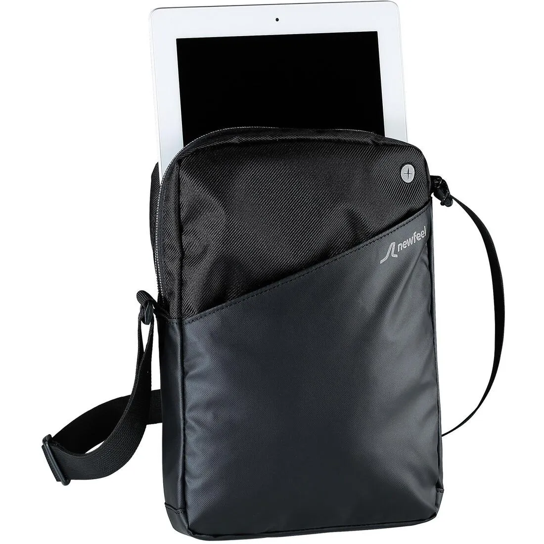 Tablet shoulder bag - black