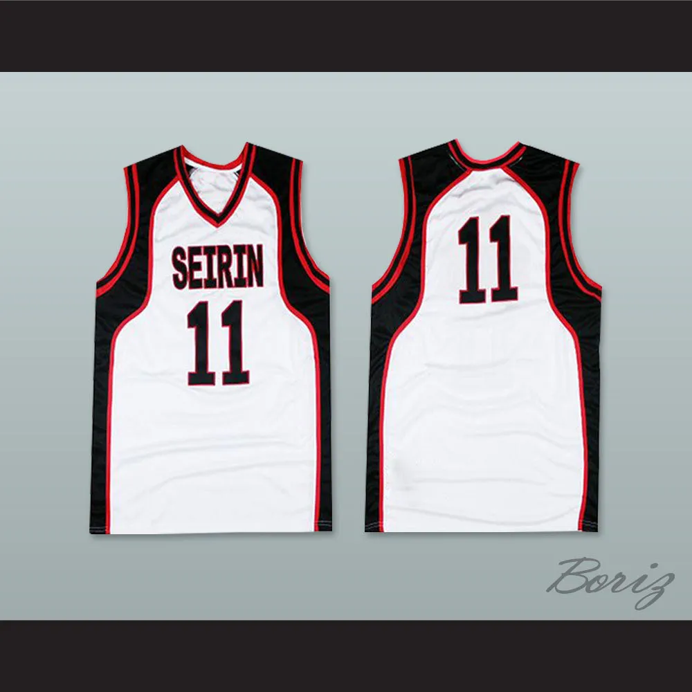 Tetsuya Kuroko 11 Seirin High School Basketball Jersey Cosplay