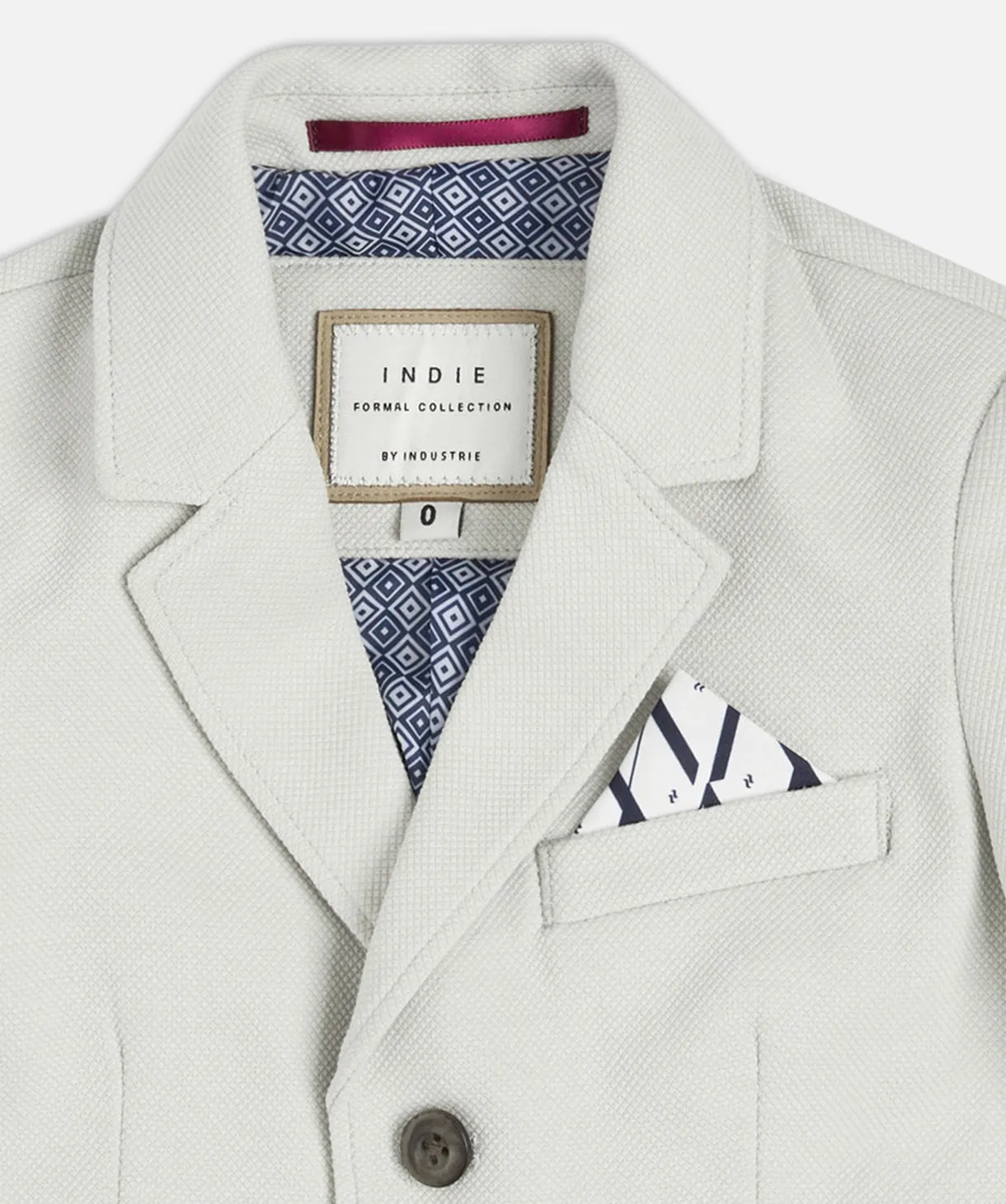 The Henlow Blazer - Stone