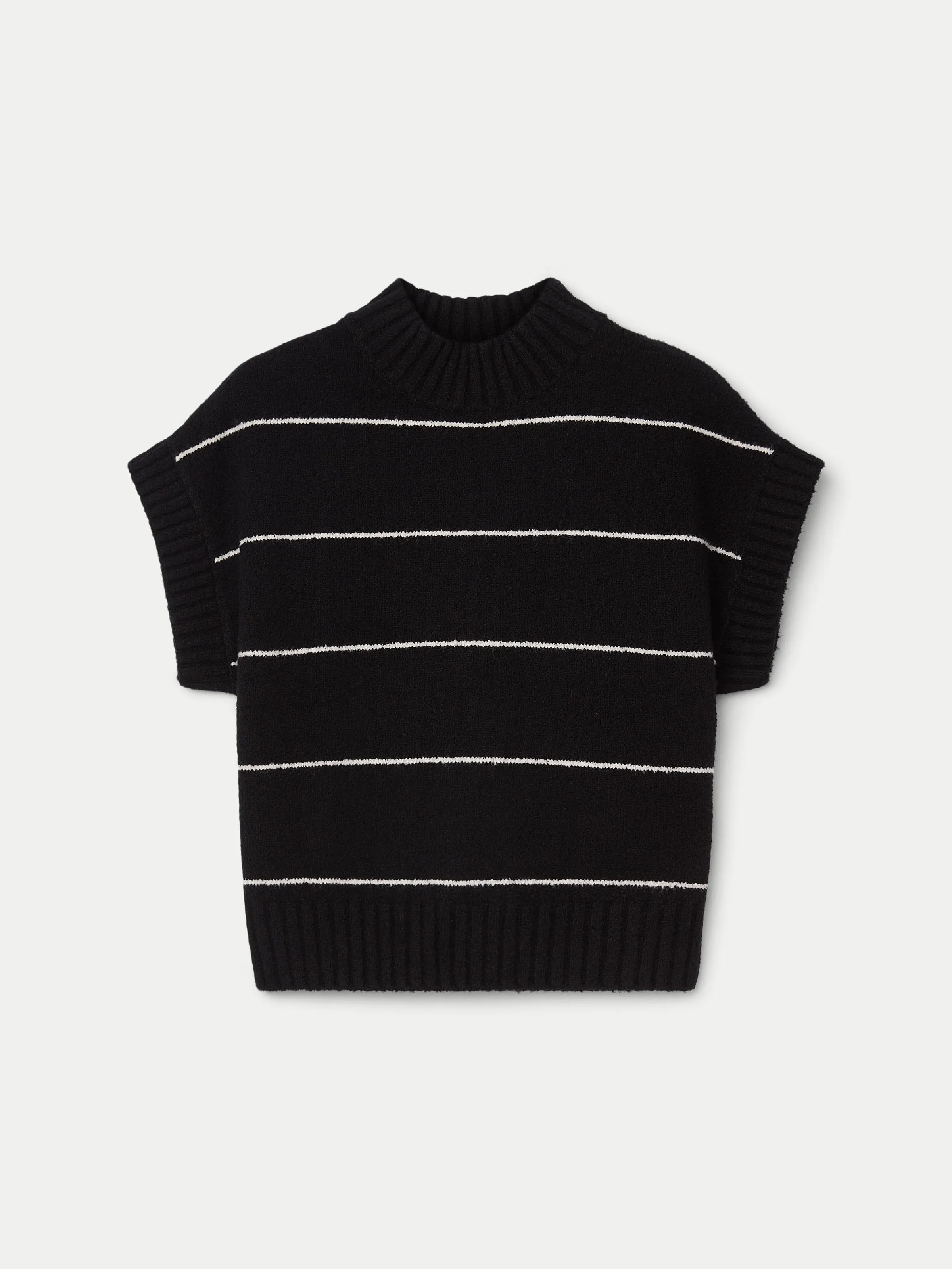 The Seawool® Sweater Vest in Black
