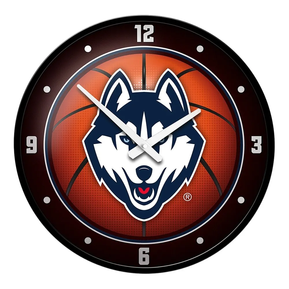 UConn Huskies: Basketball - Modern Disc Wall Clock