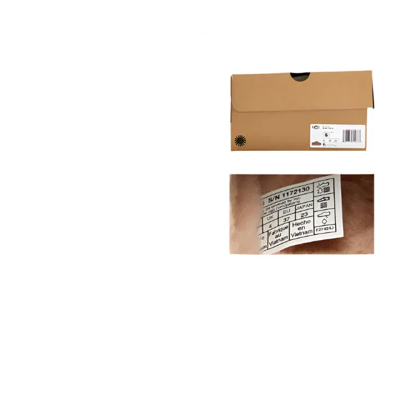 UGG Tazz Tazz autumn and winter warm all-match one-foot thick-soled lazy shoes snow boots 1172130