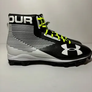 Under Armour mens UA Hammer MC football cleats MidRM 1289761-011 Black 13 NEW