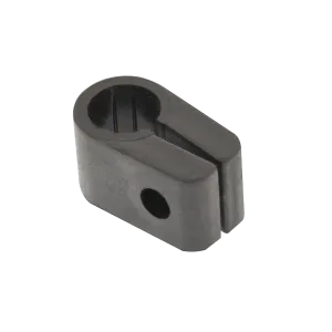 Unicrimp QC20 50.4mm Cable Cleats - Black (Pack 20)