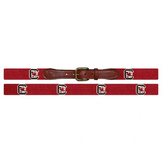 University of South Carolina Needlepoint Belt