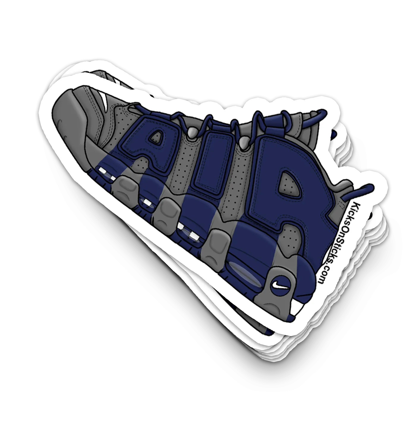 Uptempo "Georgetown" Sneaker Sticker