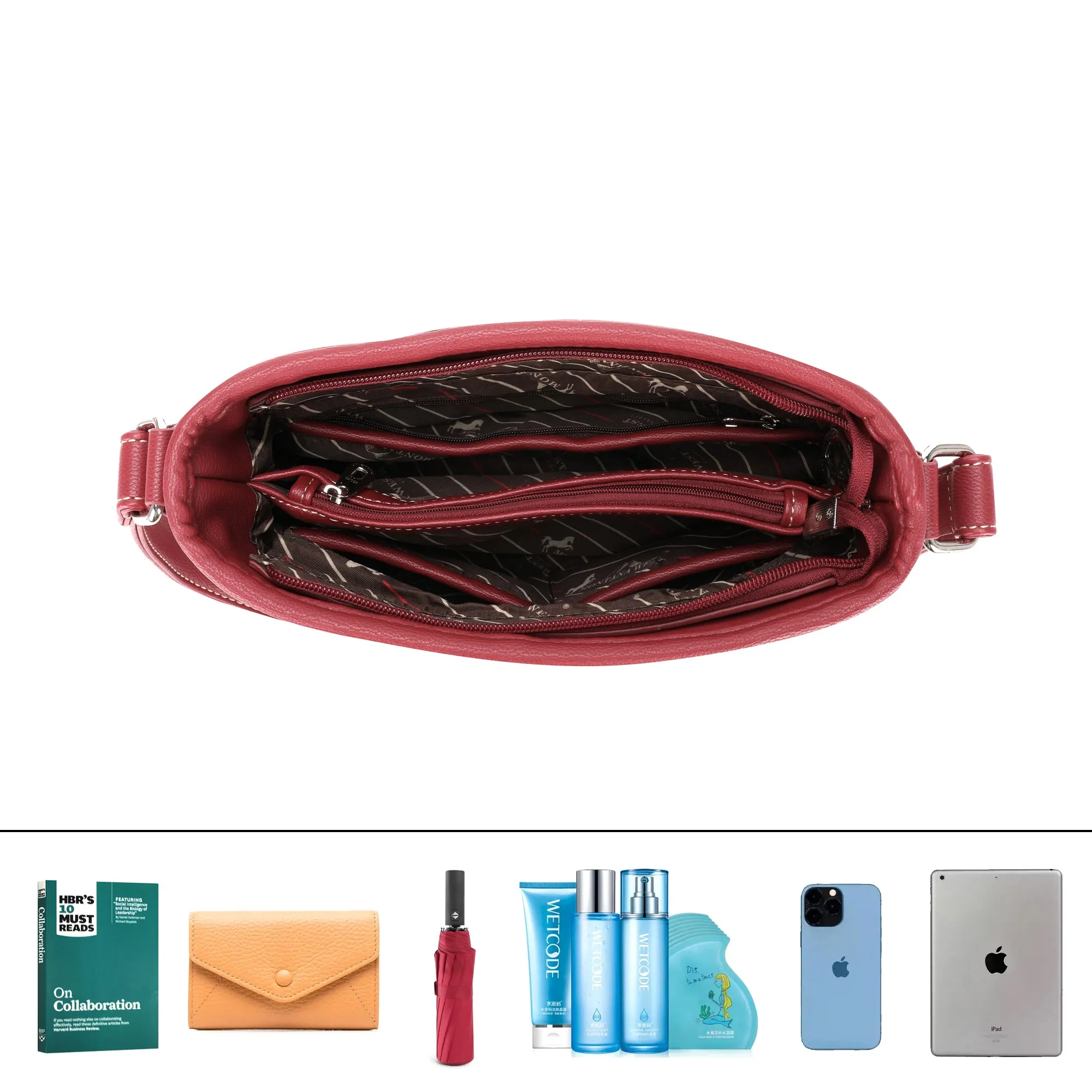 US04G-8287 Montana West American Pride Concealed Carry Crossbody