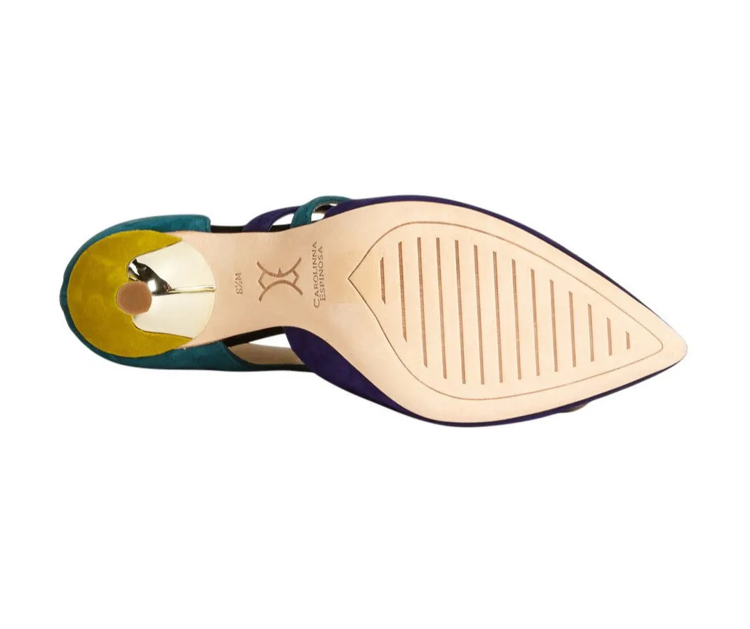 Vibrant Color Pop Classic Heel Pumps