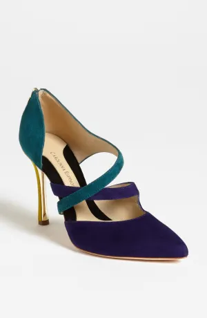 Vibrant Color Pop Classic Heel Pumps