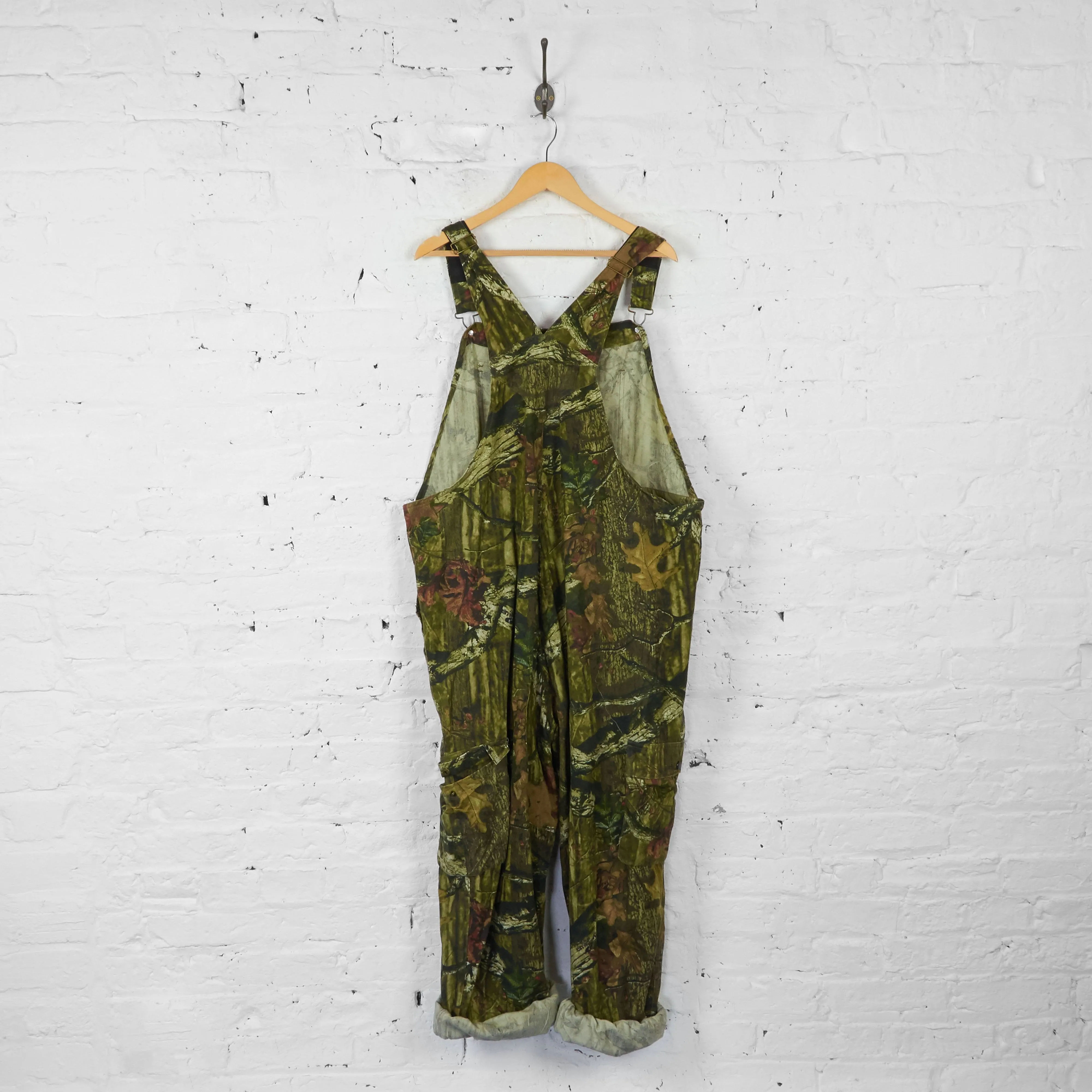 Vintage Camouflage Dungaree's - Green - XXL