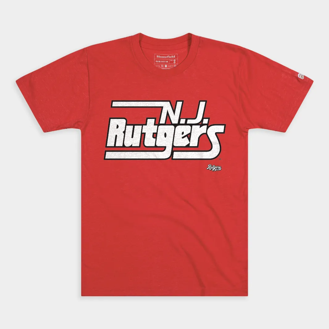 Vintage Rutgers New Jersey Wordmark Tee