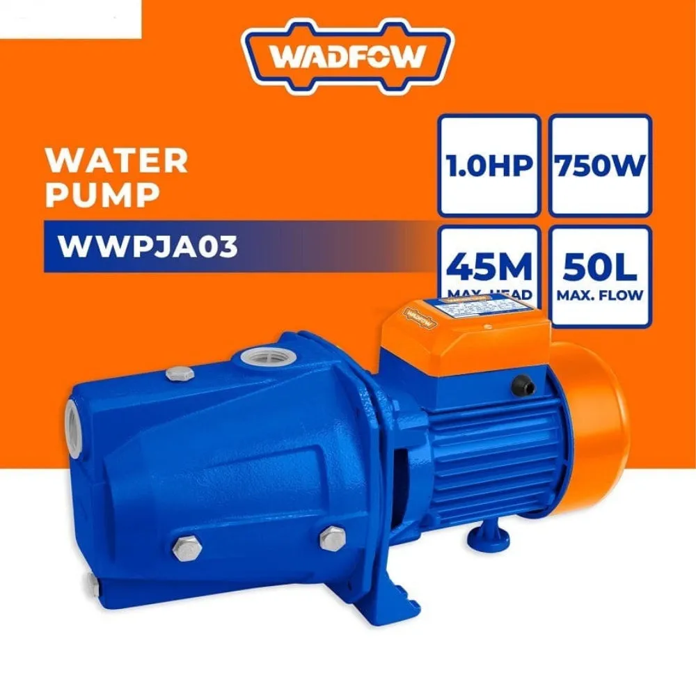 Wadfow Self Priming Jet Pump 750W(1.0HP) - WWPJA03