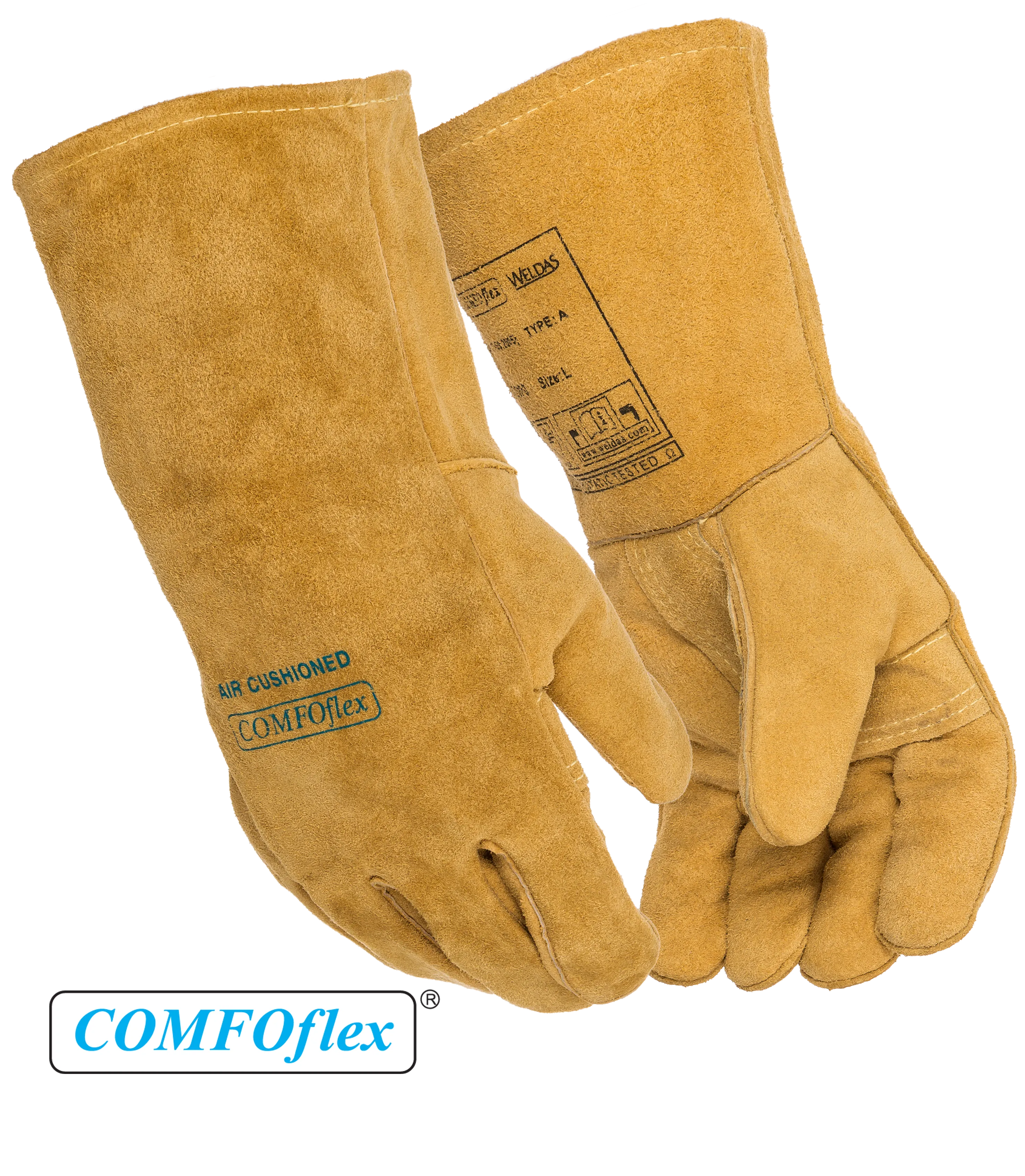 Weldas Comfoflex Air Cushioned Welding Gloves 10-2000