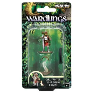 Wizkids Wardlings: Girl Fighter and Hunting Falcon