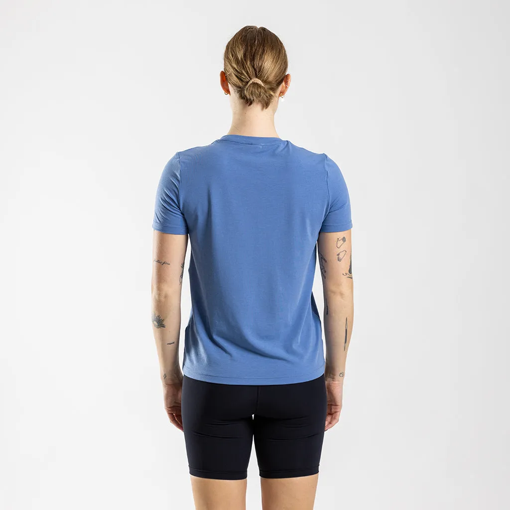 Women's Core Casual T Shirt (Elemental Blue)