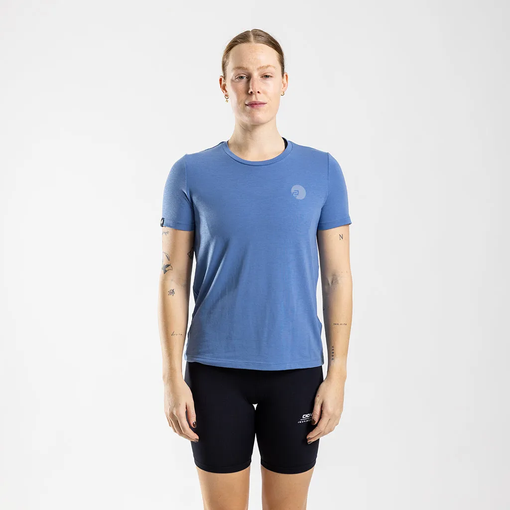 Women's Core Casual T Shirt (Elemental Blue)