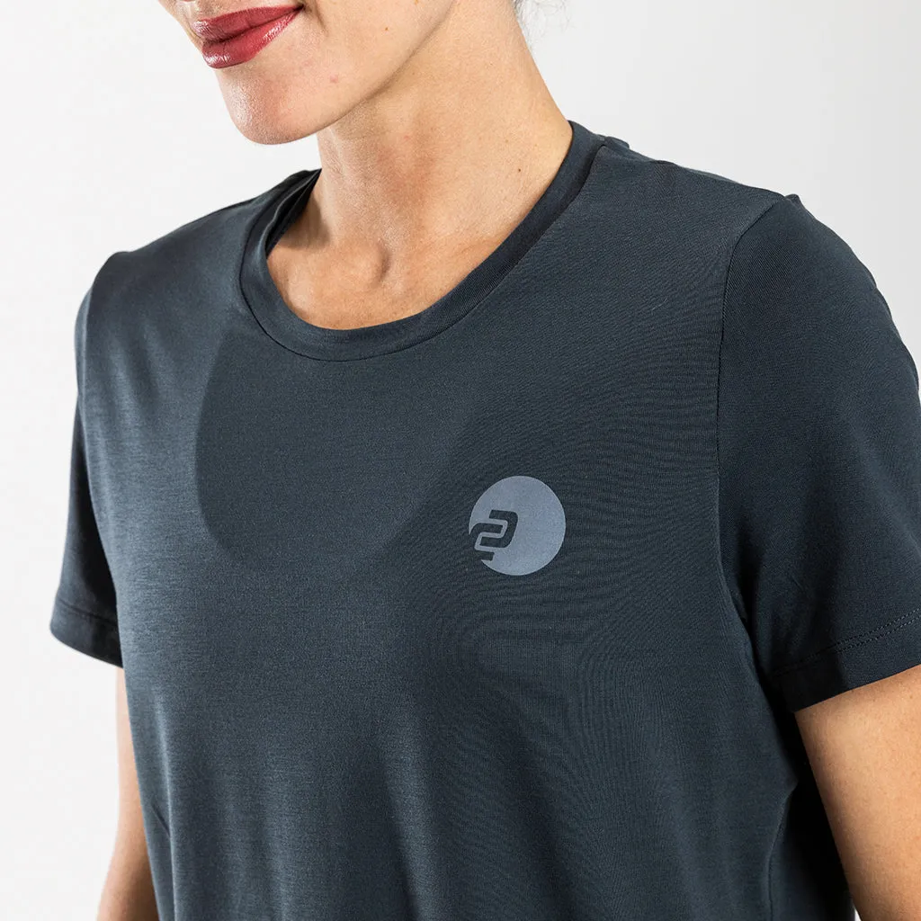 Women's Core Casual T Shirt (Seastorm)