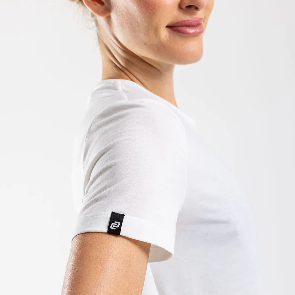 Women's Core Casual T Shirt (White)
