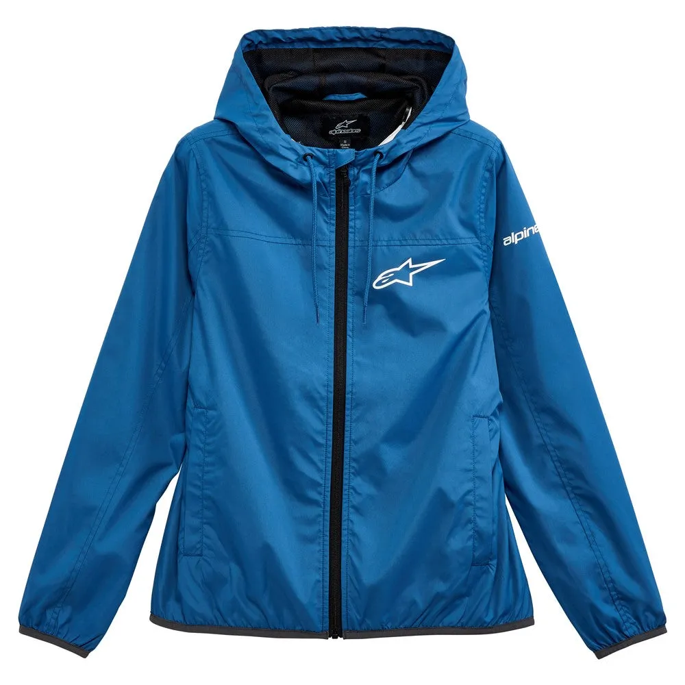Womens Treq Windbreaker Blue L