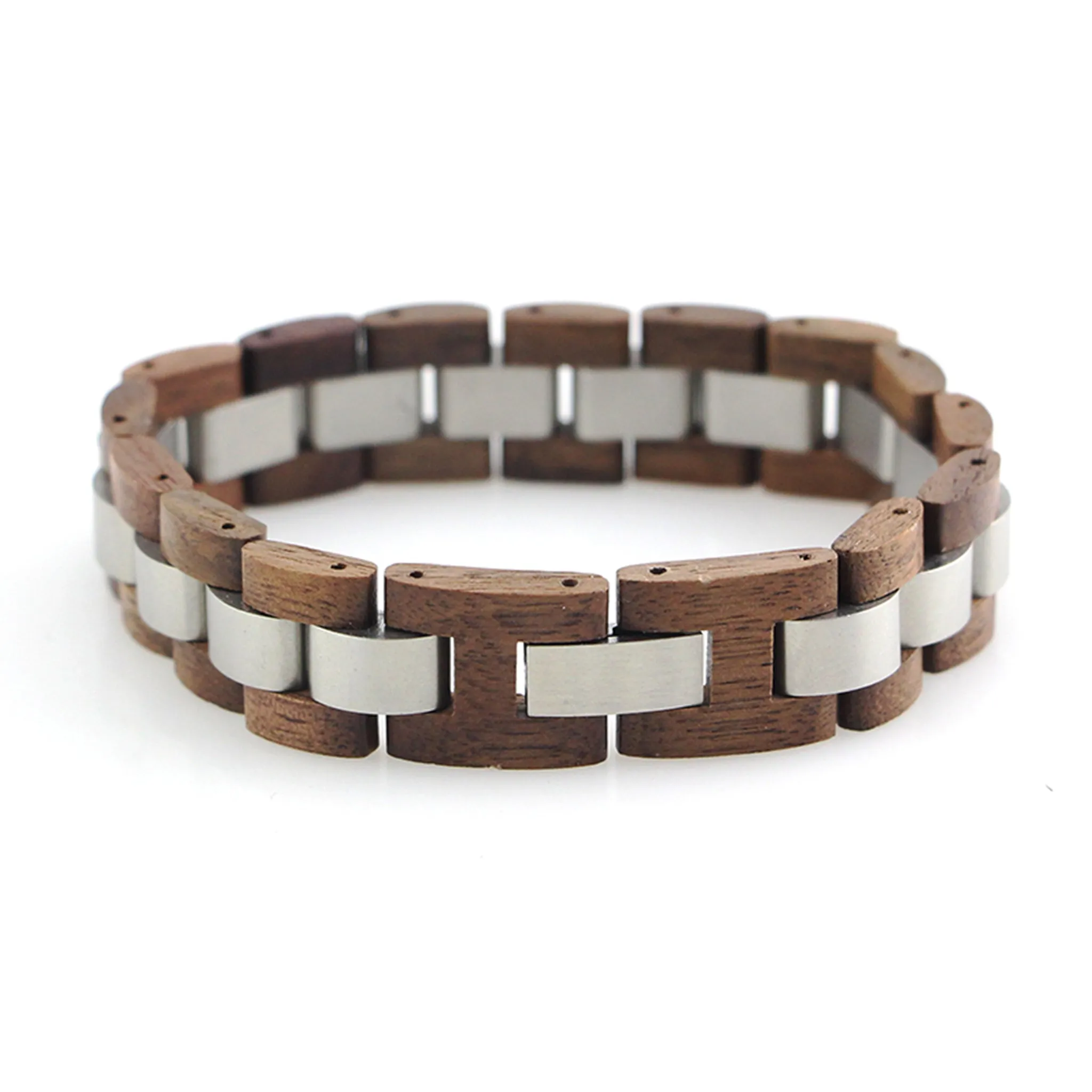 Wood & Steel Bracelet