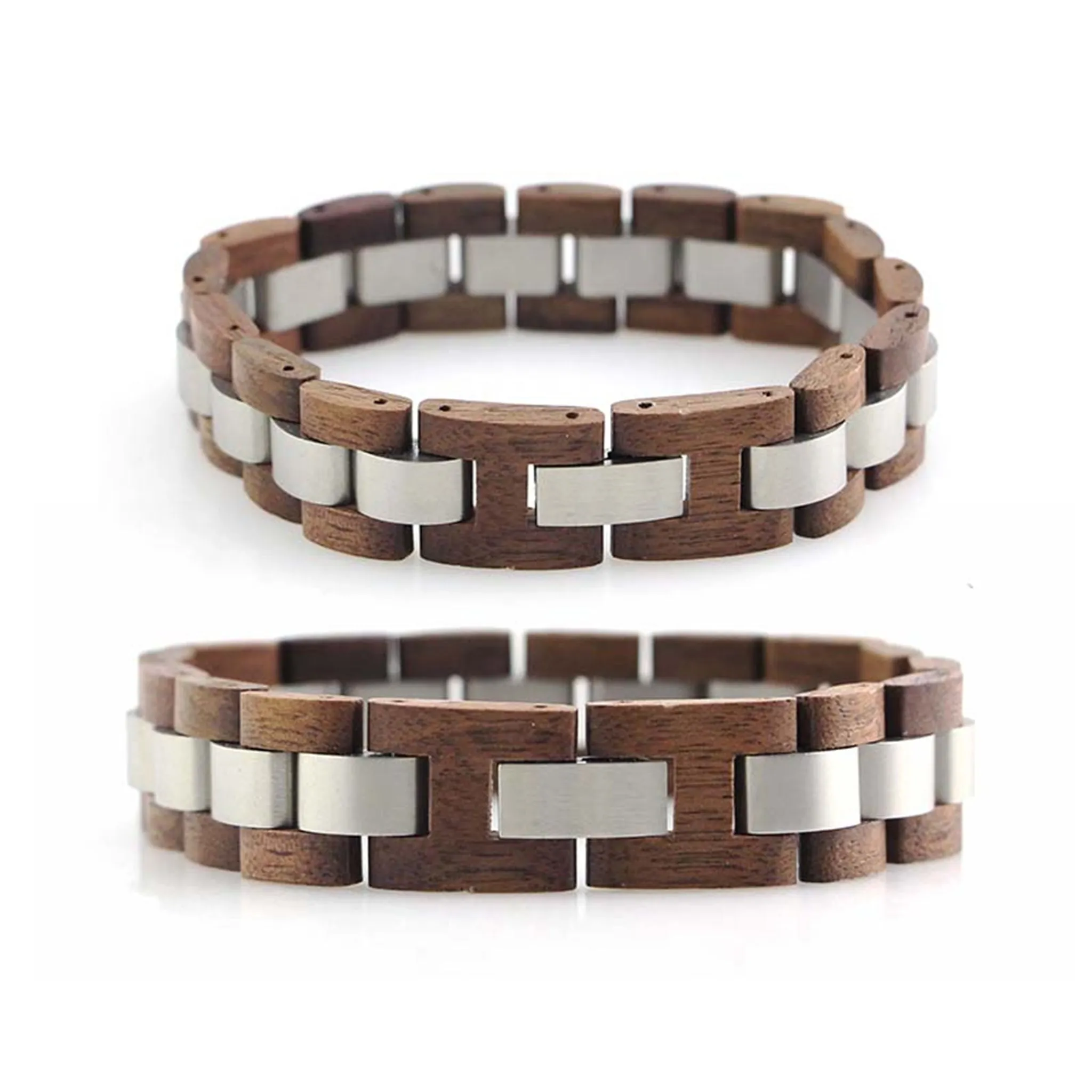 Wood & Steel Bracelet