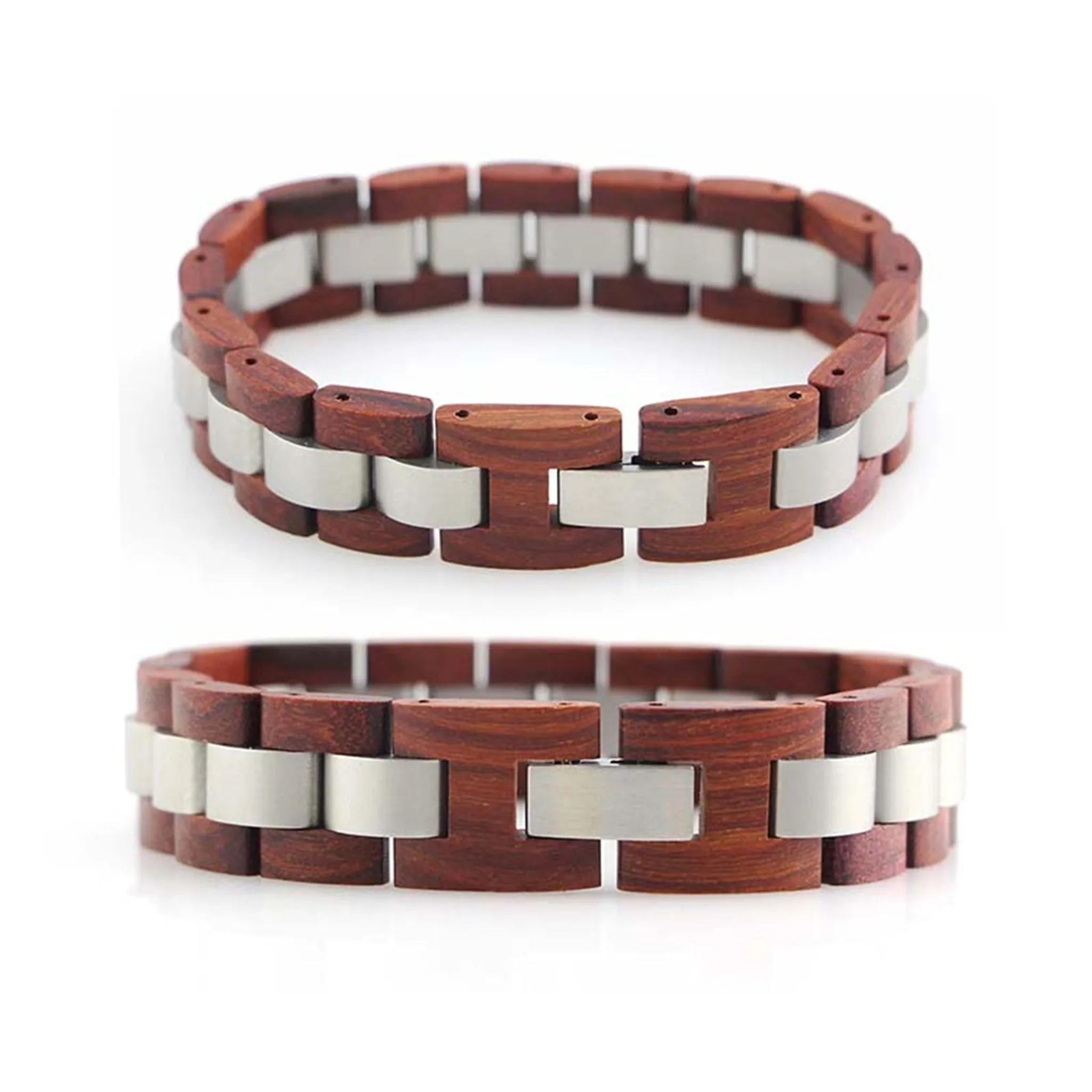 Wood & Steel Bracelet
