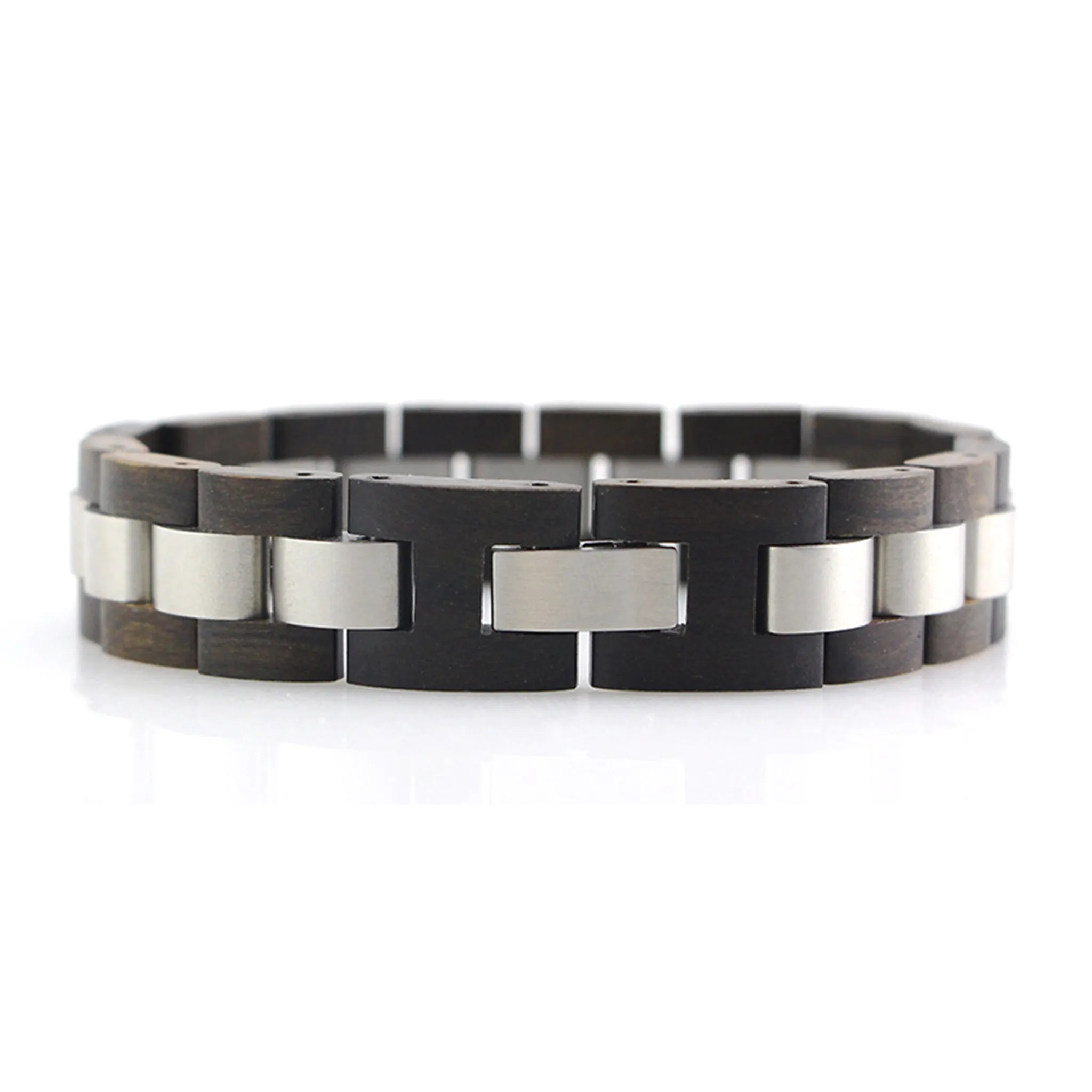 Wood & Steel Bracelet