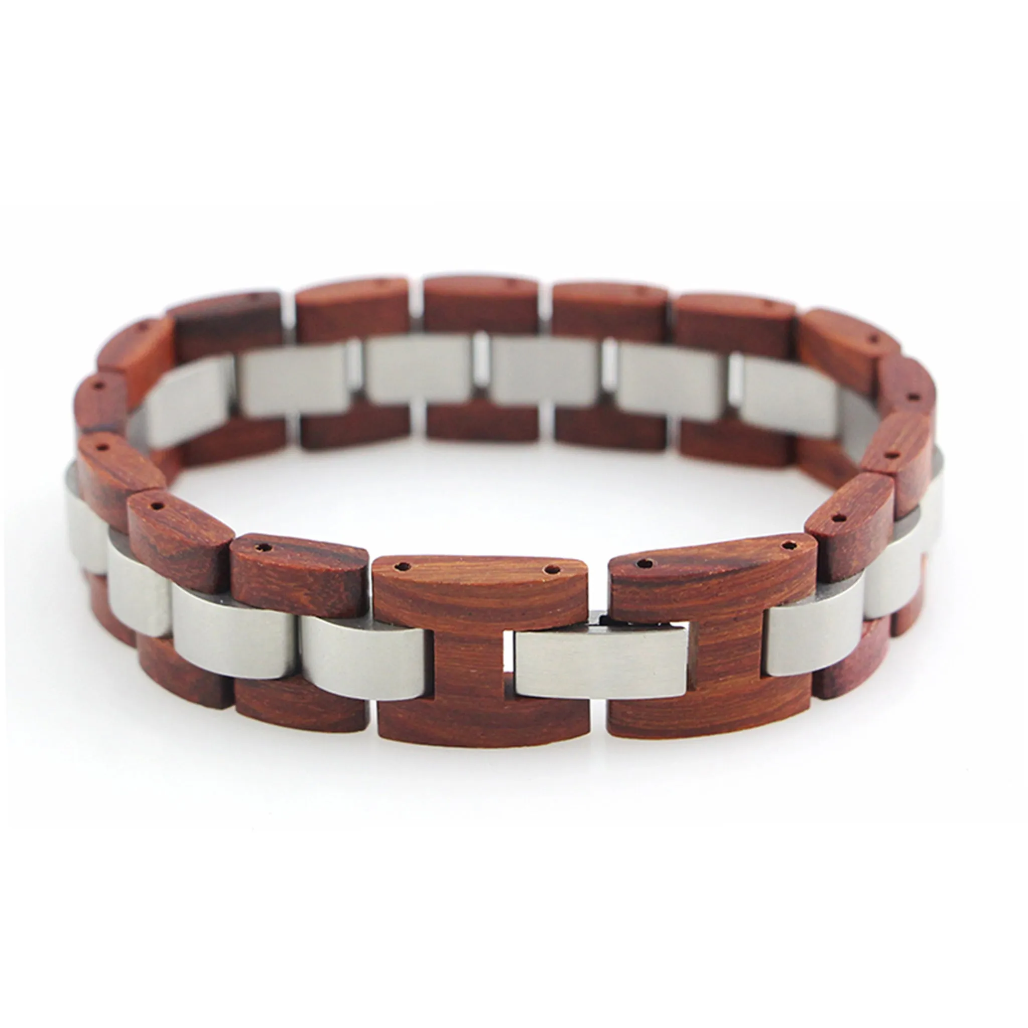 Wood & Steel Bracelet