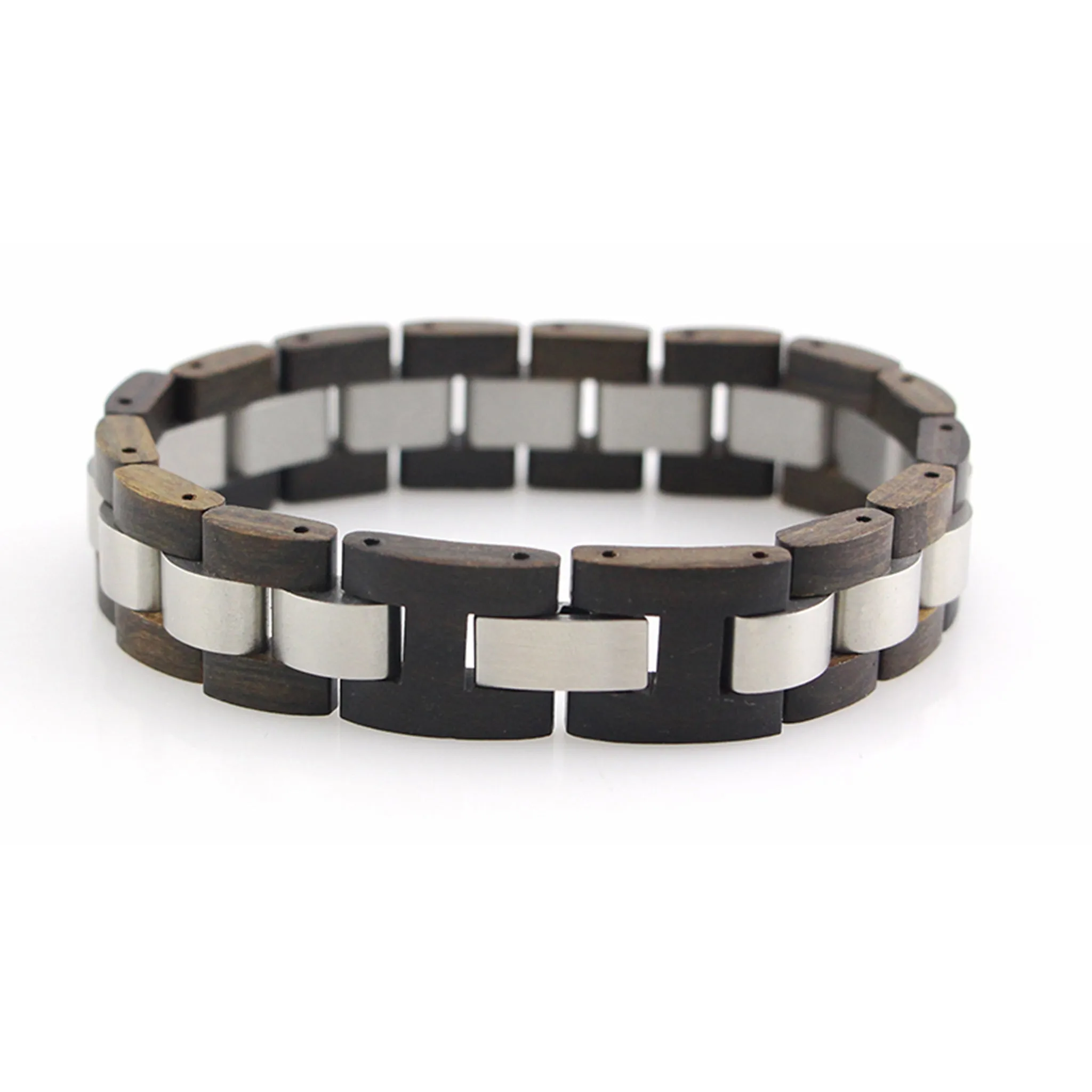 Wood & Steel Bracelet