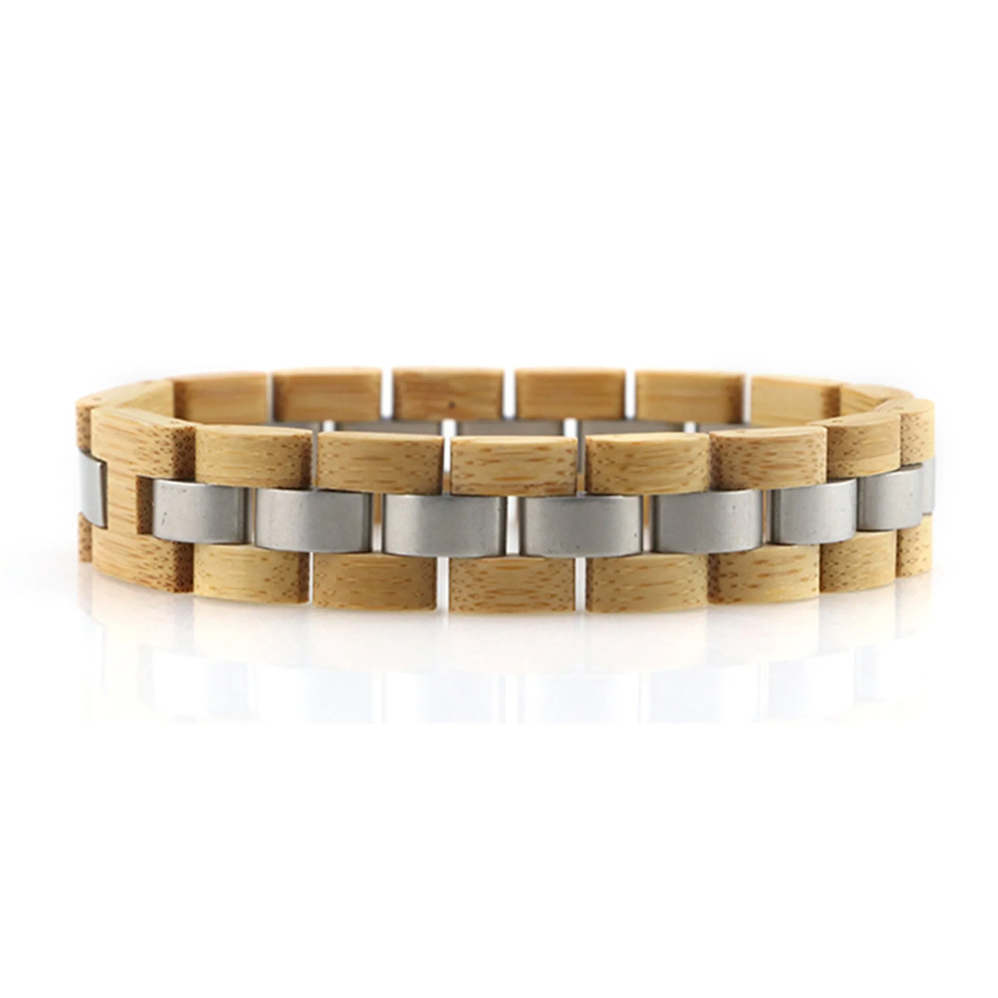 Wood & Steel Bracelet