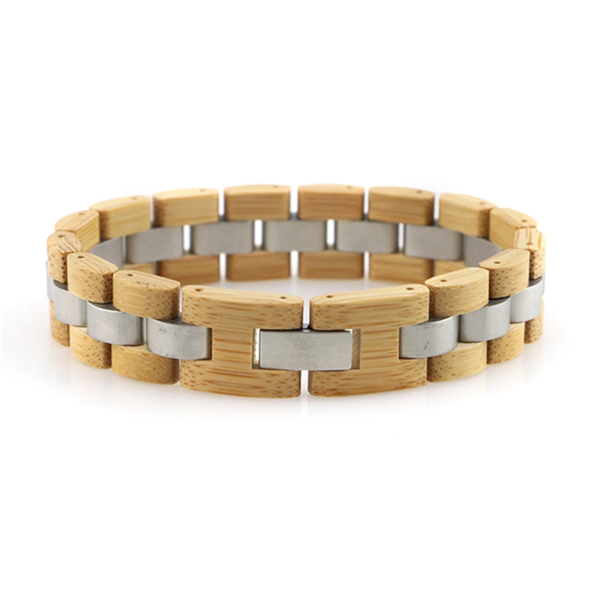 Wood & Steel Bracelet