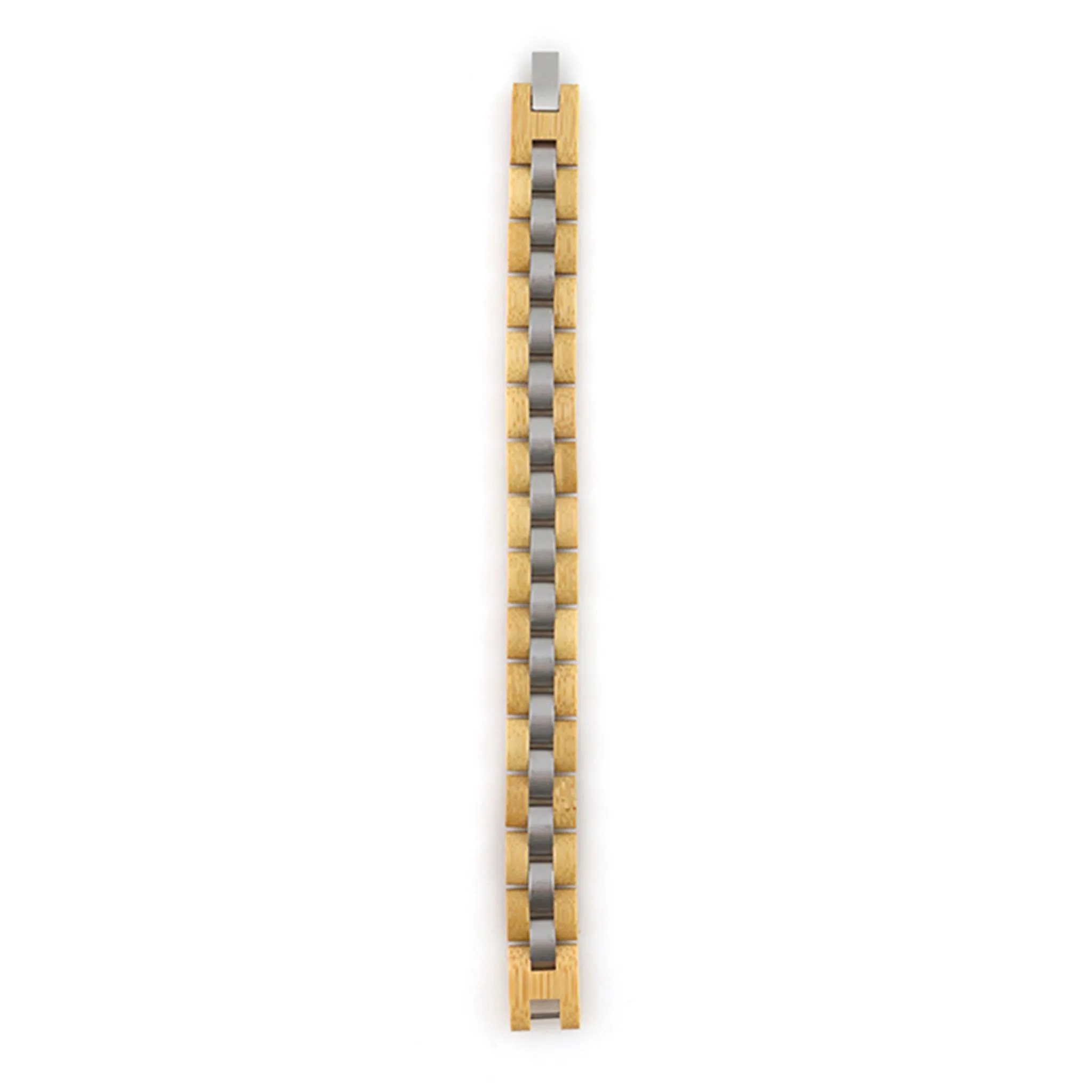 Wood & Steel Bracelet
