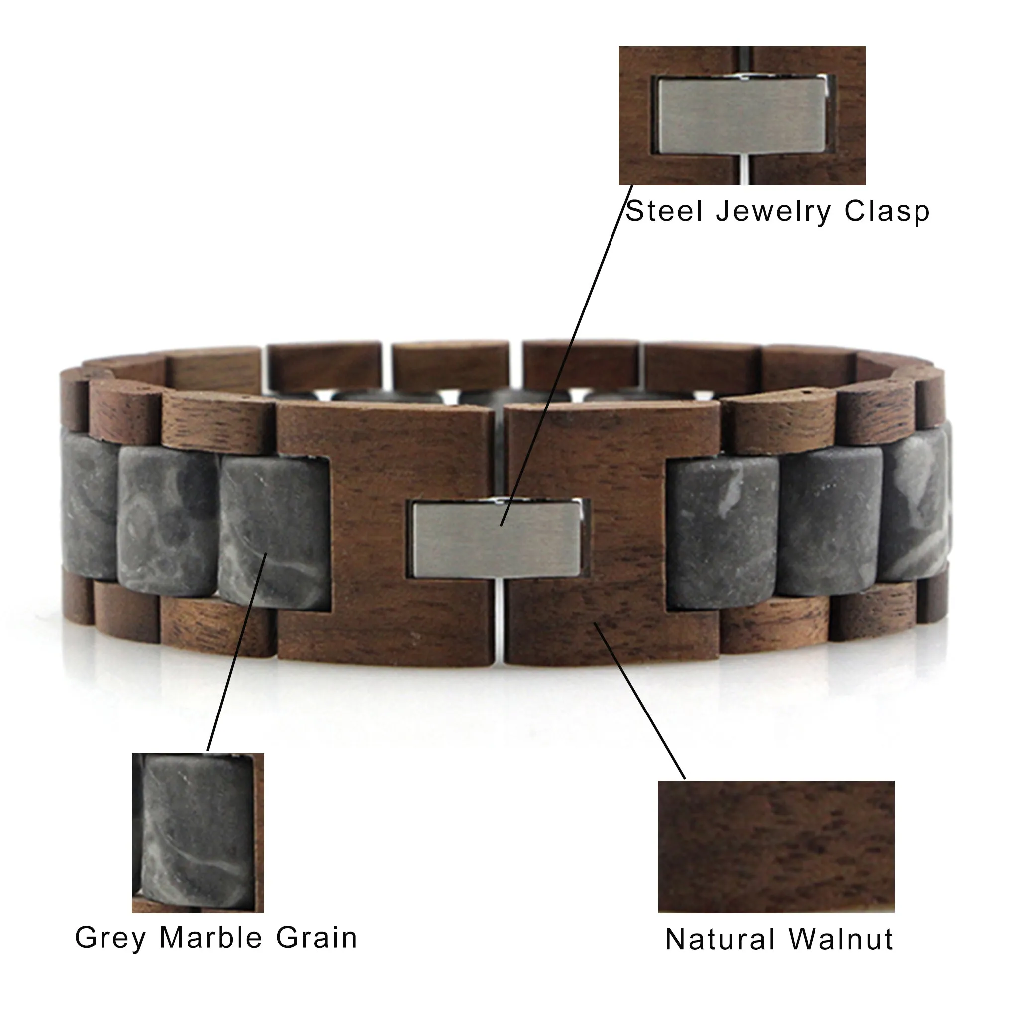 Wood&Stone Bracelet