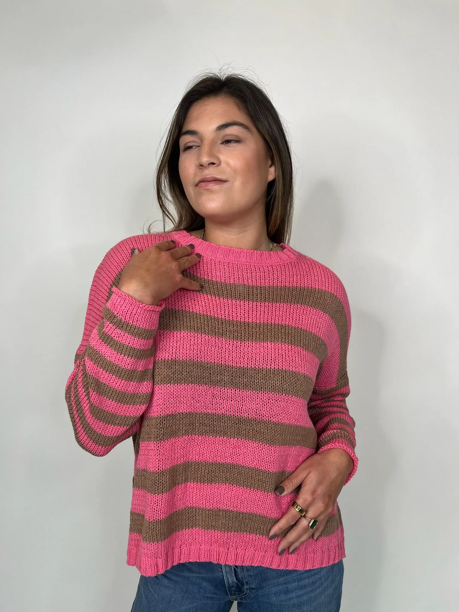 Wooden Ships Taylor Stripe Crew