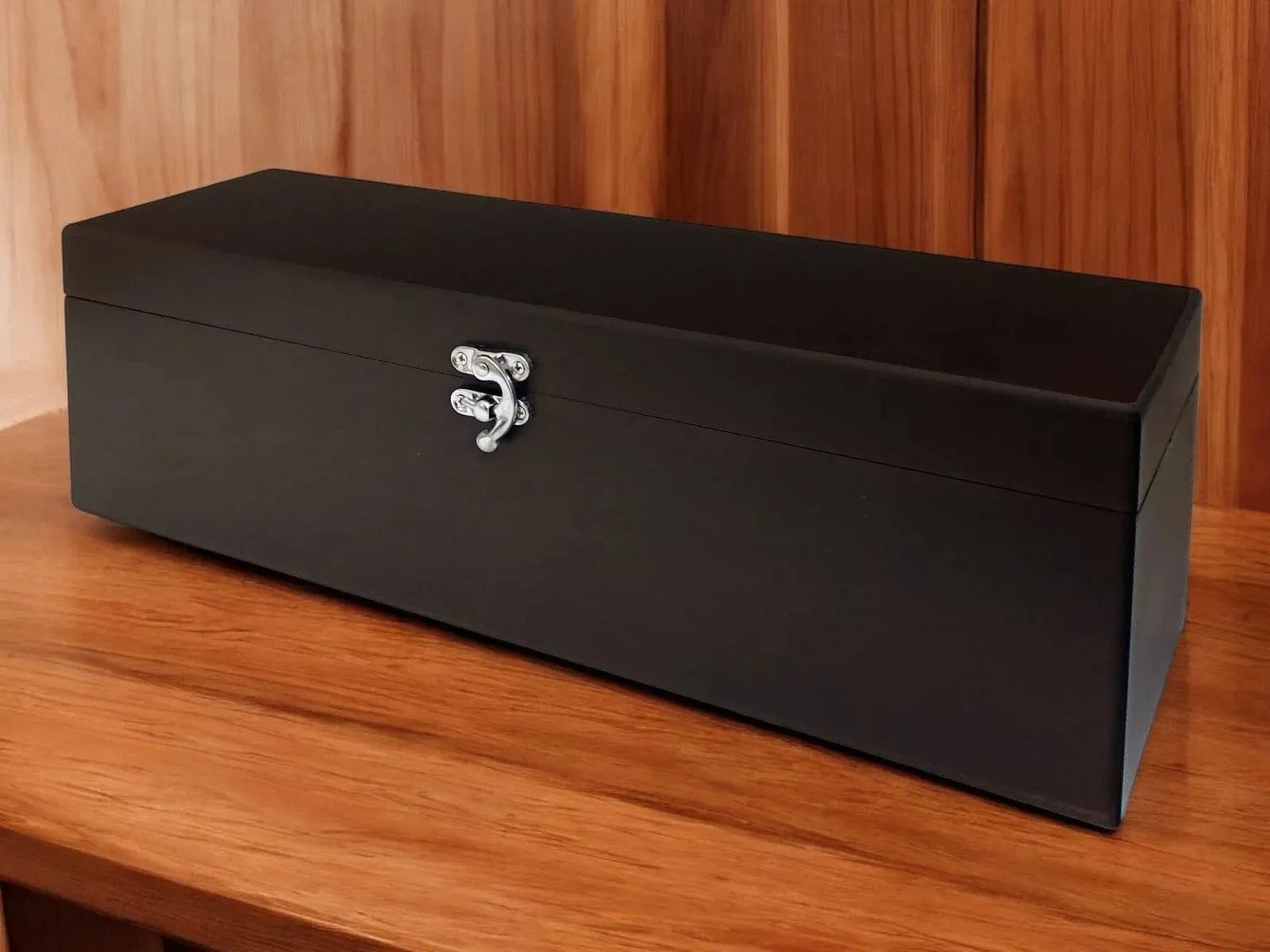 Wooden Wine Bottle Presentation Case & Accessories Connoisseur's Gift Set